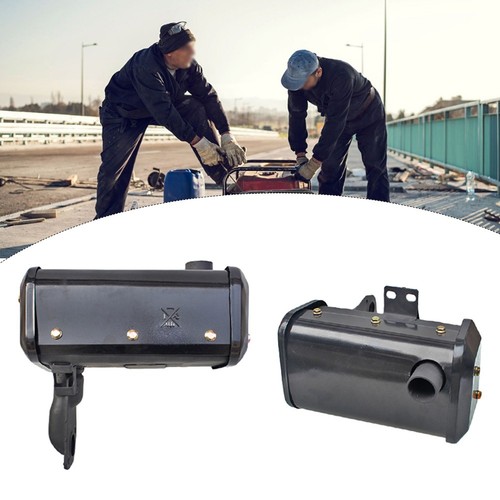 Generator exhaust silencer - generator,