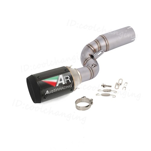 Exhaust mid pipe carbon - mid,