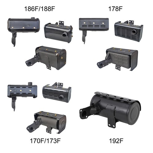 Generator exhaust system - exhaust,