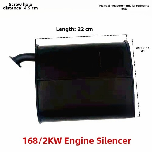 Silencer muffler for gx160 - muffler,