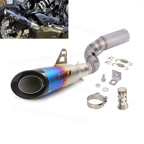 Exhaust mid pipe black - pipe, muffler